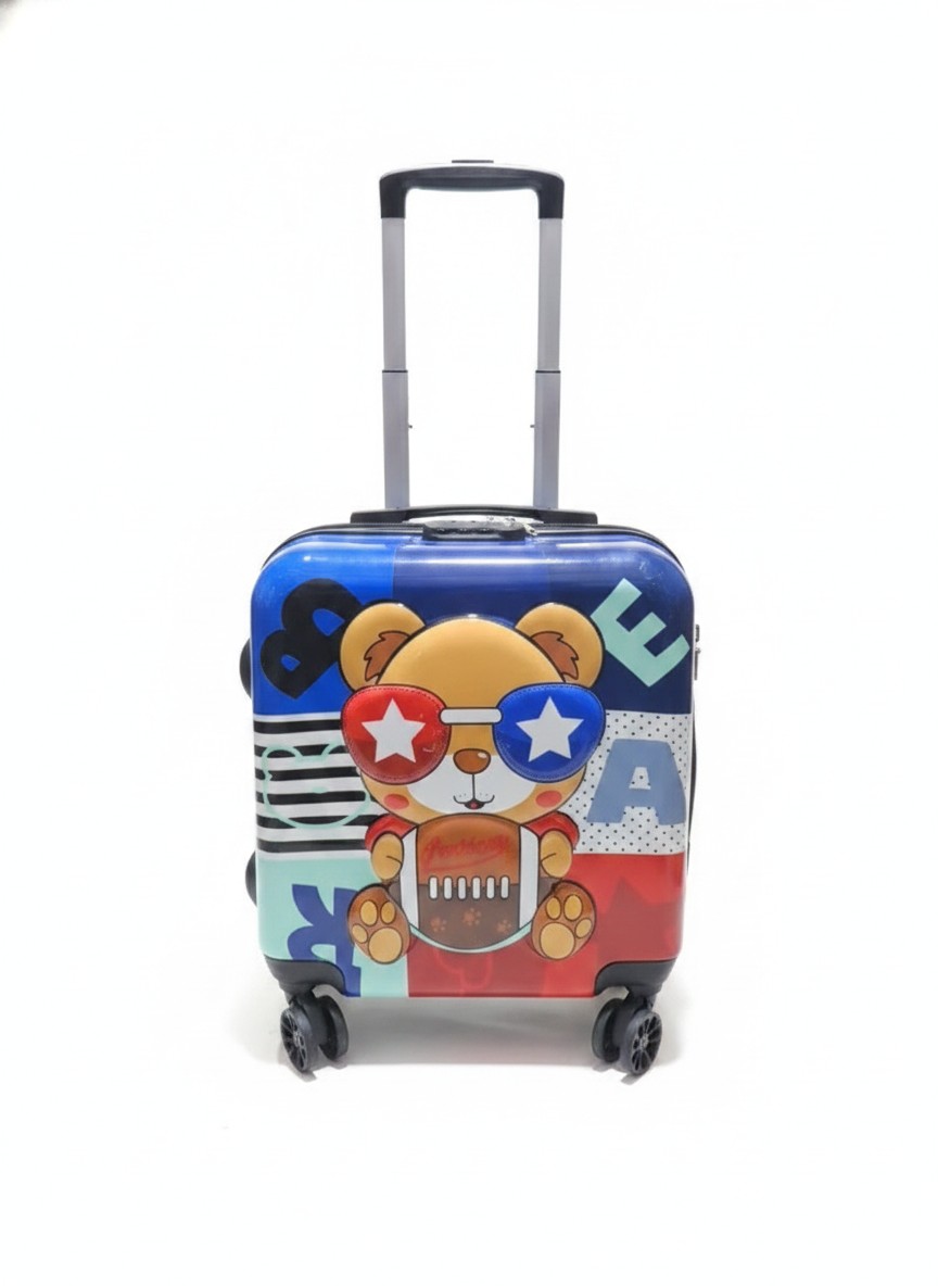 American Teddy Trolley Travelling Box