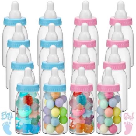 Baby shower feeding bottles (it’s a boy/ it’s a girl)