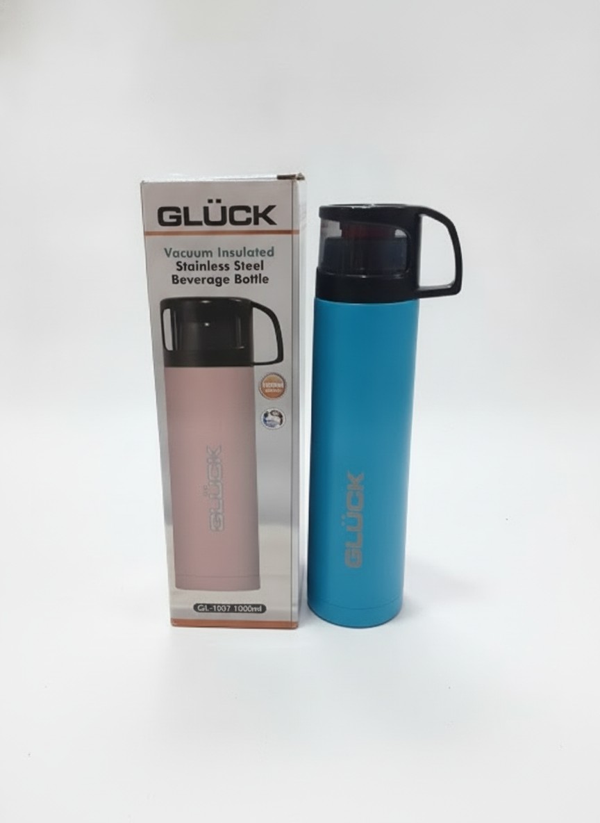 Gluck Vacuum Insulated Stainless Steel Beverage Bottle 1000ml (GL-1007)