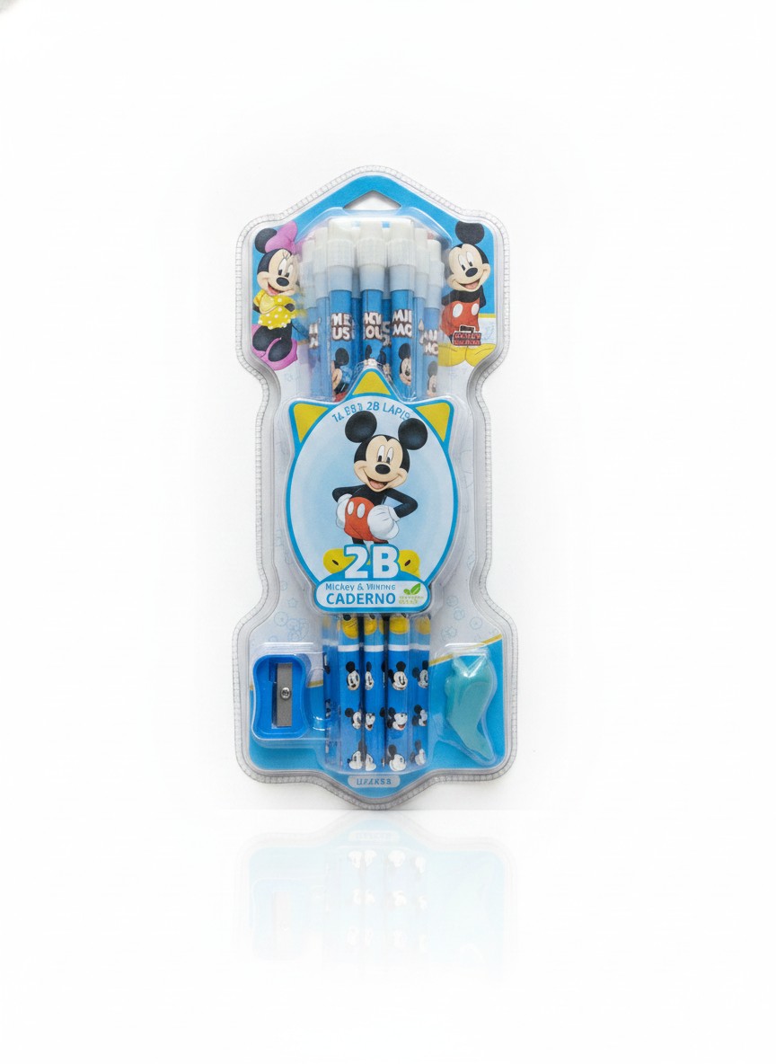 Disney Mickey Mouse 2B Pencil with Sharpener