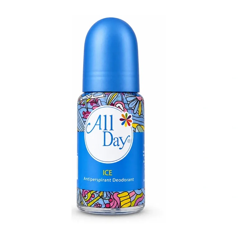 All Day Ice Antiperspirant Deodorant Roll on 50ml