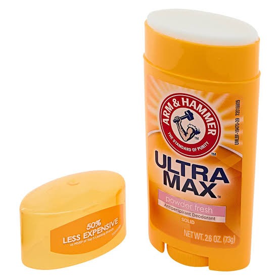 Arm & Hammer Ultra Max Powder Fresh Antiperspirant Deodorant (73g).