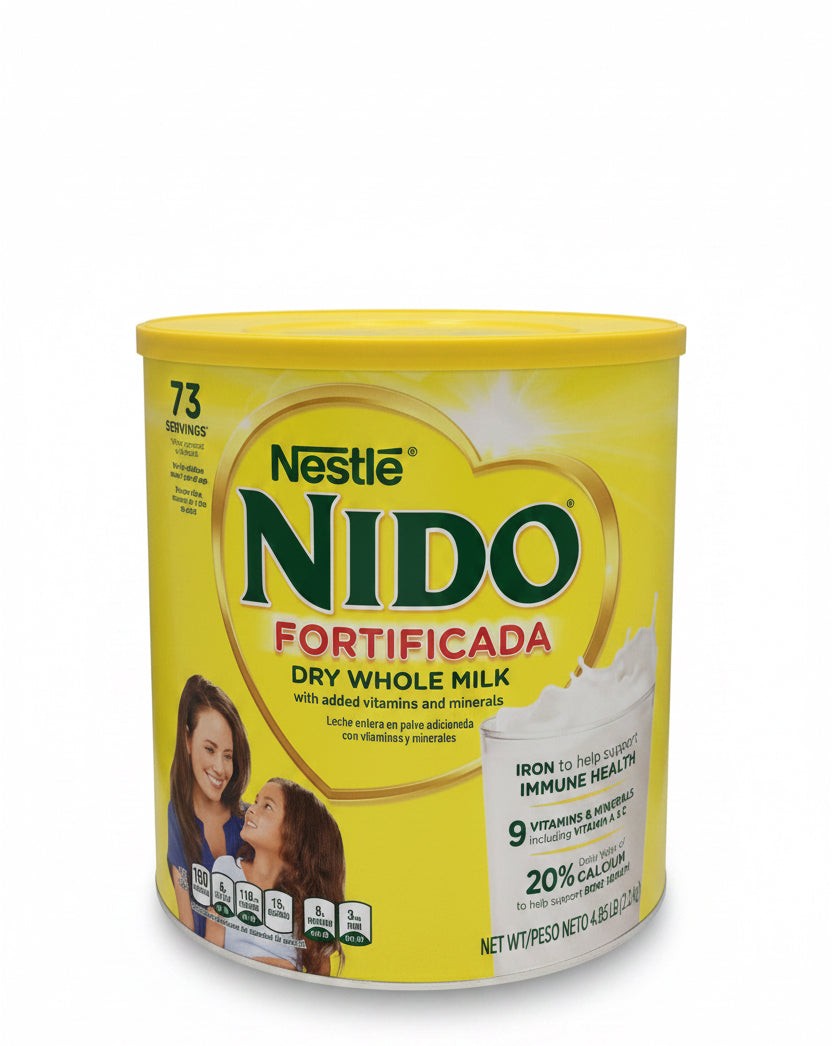 Nestle Nido Fortificade Dry Whole Milk 2.2kg.