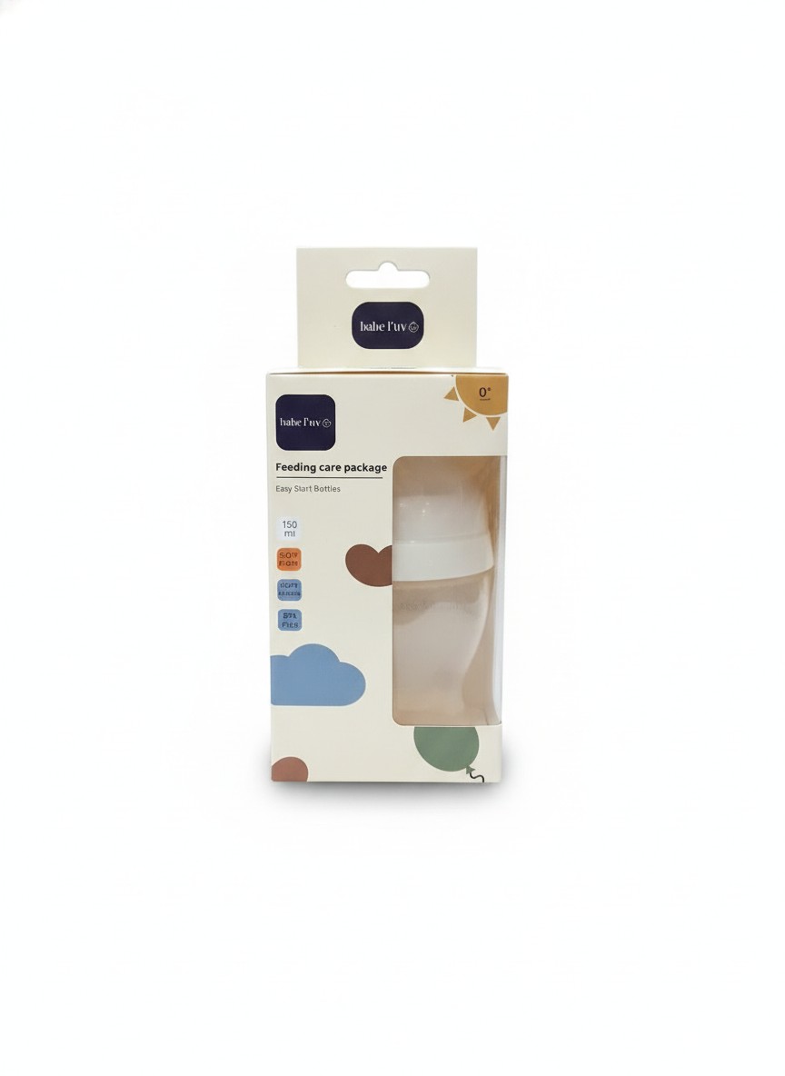 Babe I'uv Feeding Care Package Bottles 150ml 0m+