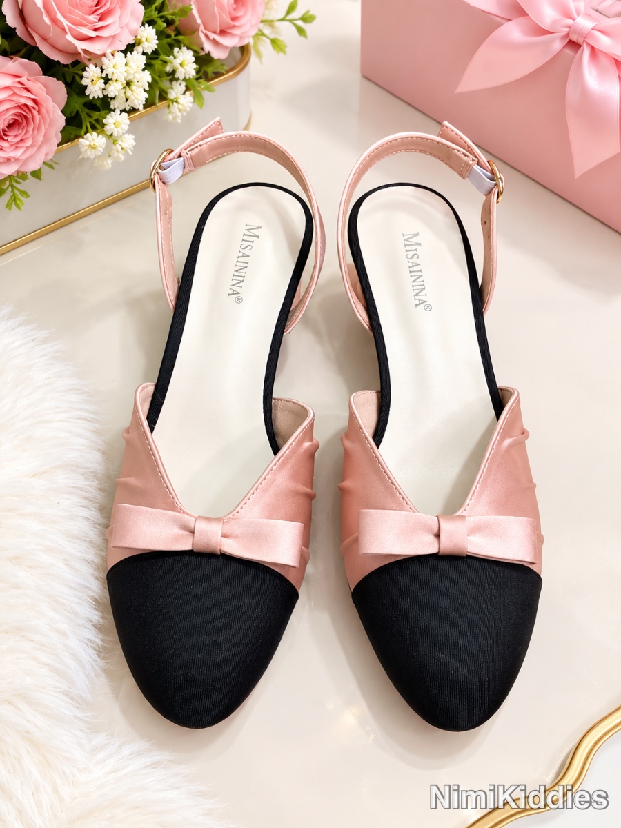 Misainina Girls Sandals Heel Shoes