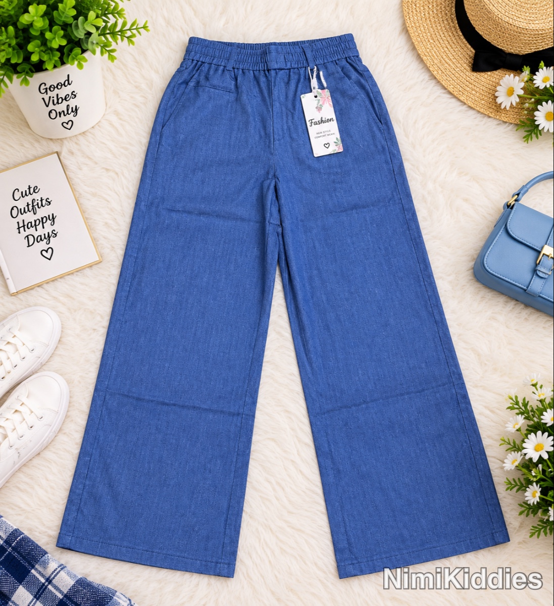 Duzyren Duoziyiren Girls baggi Trouser