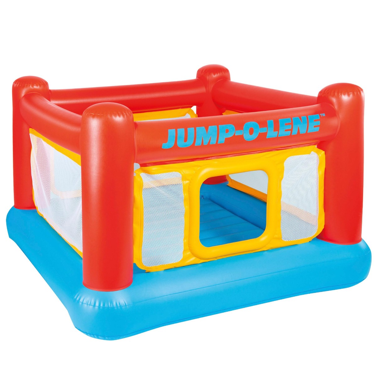 Intex Jump-O-Lene 3-6yrs Play House Jump-O-Lene (1.74m × 1.74m × 1.12m 68½inches × 68½inches × 44inches)