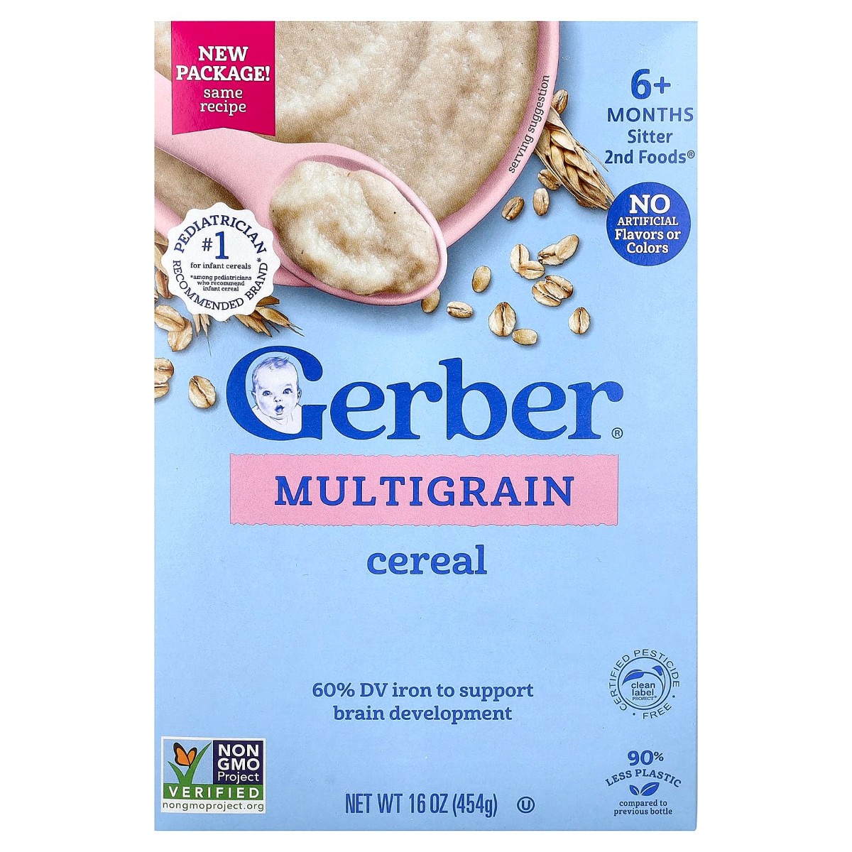 Gerber Multigrain Cereal 454g