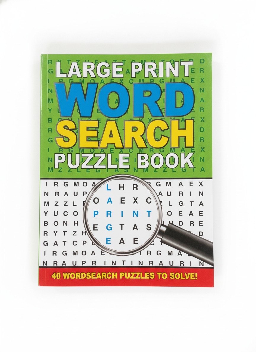 Large Print Word Search Puzzle Book