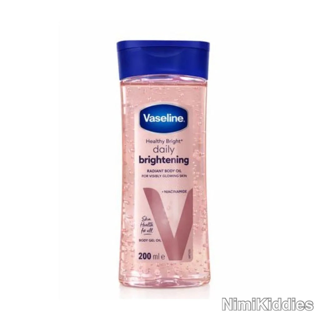 Vaseline Healthy Bright Daily Brightening Body Gel Oil 200ml.