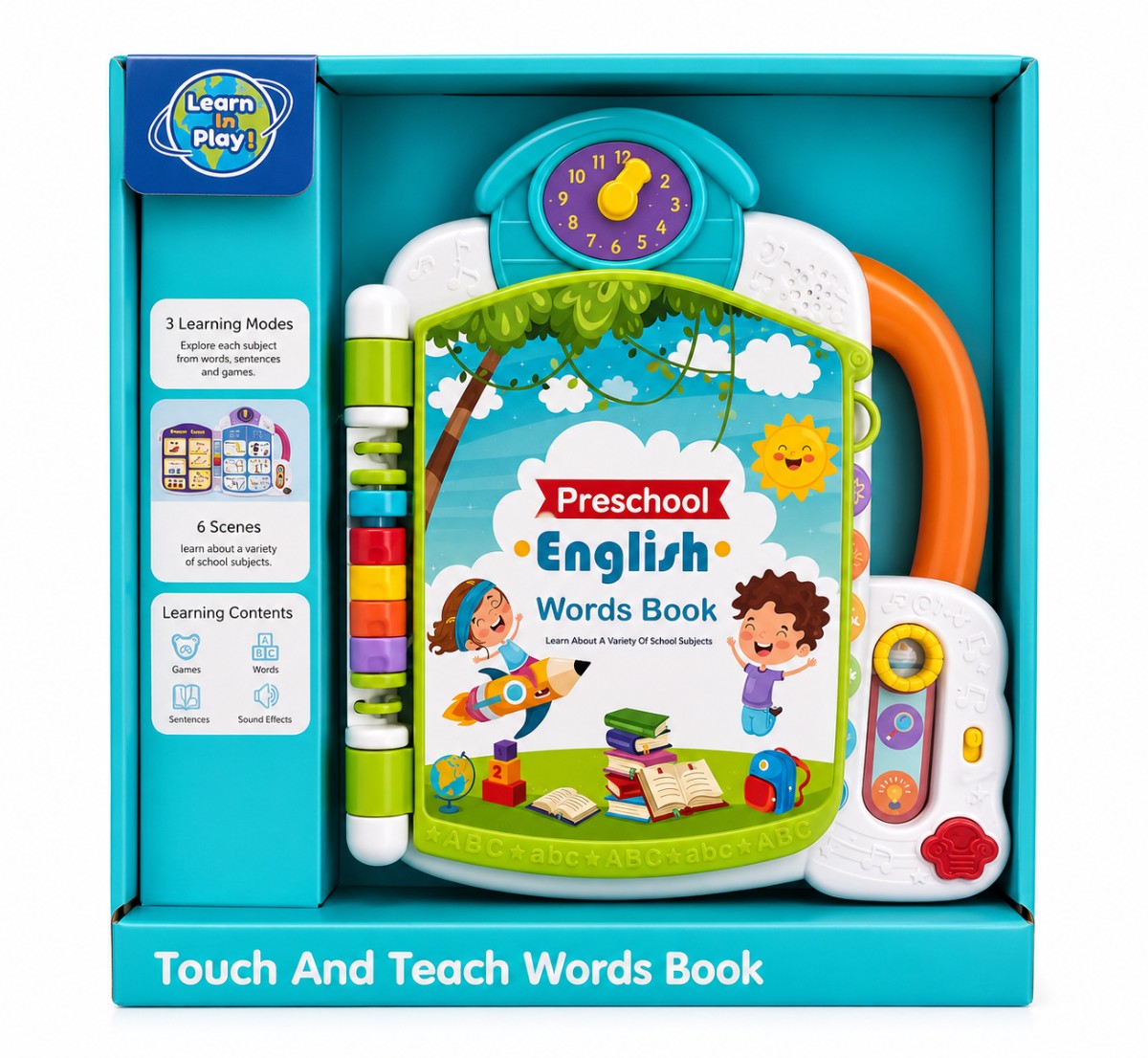 Learn In PlayTouch and Teach Words Book
