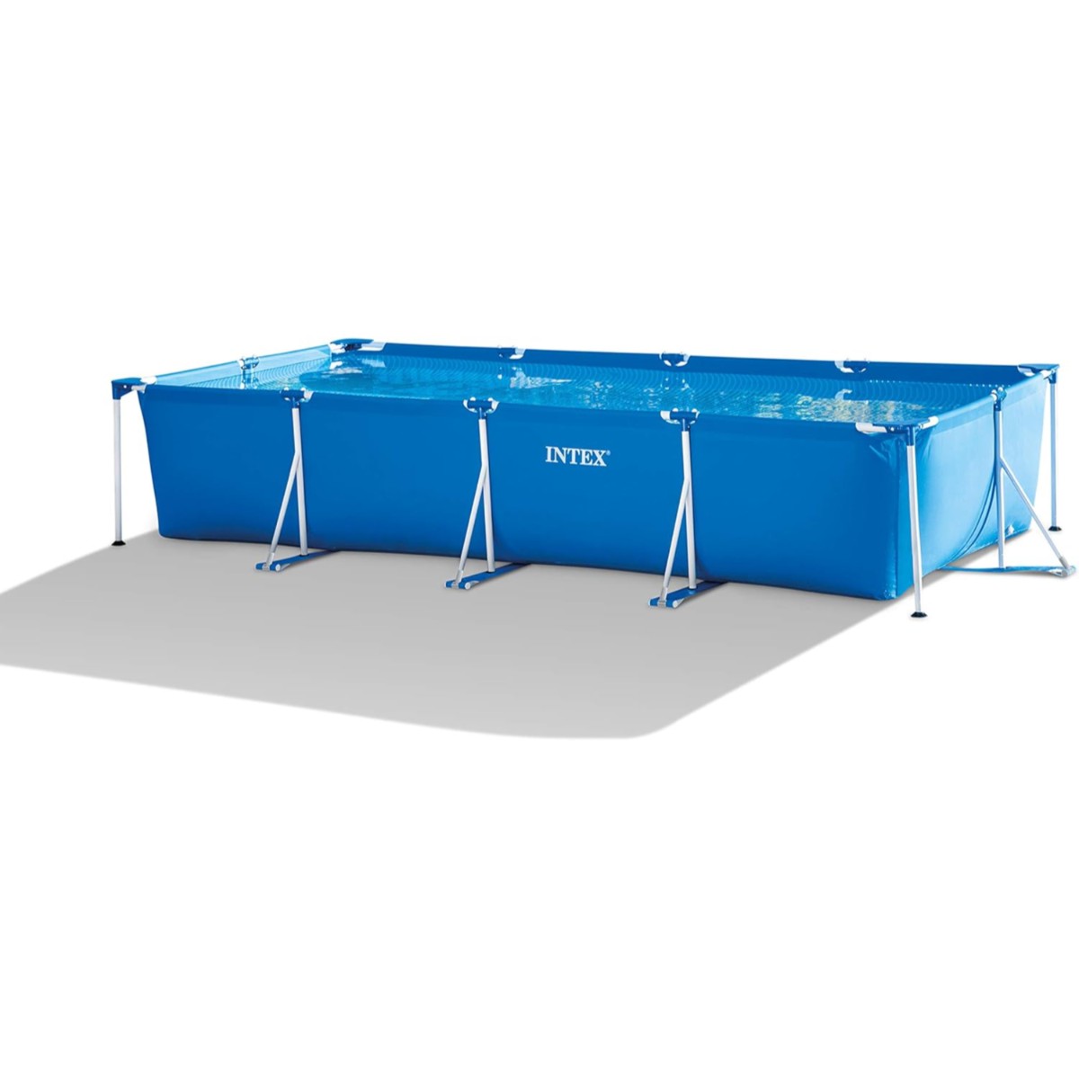 Intex Rectangular Frame Pool (4.50m × 2.20m × 84cm) (7127 litres)