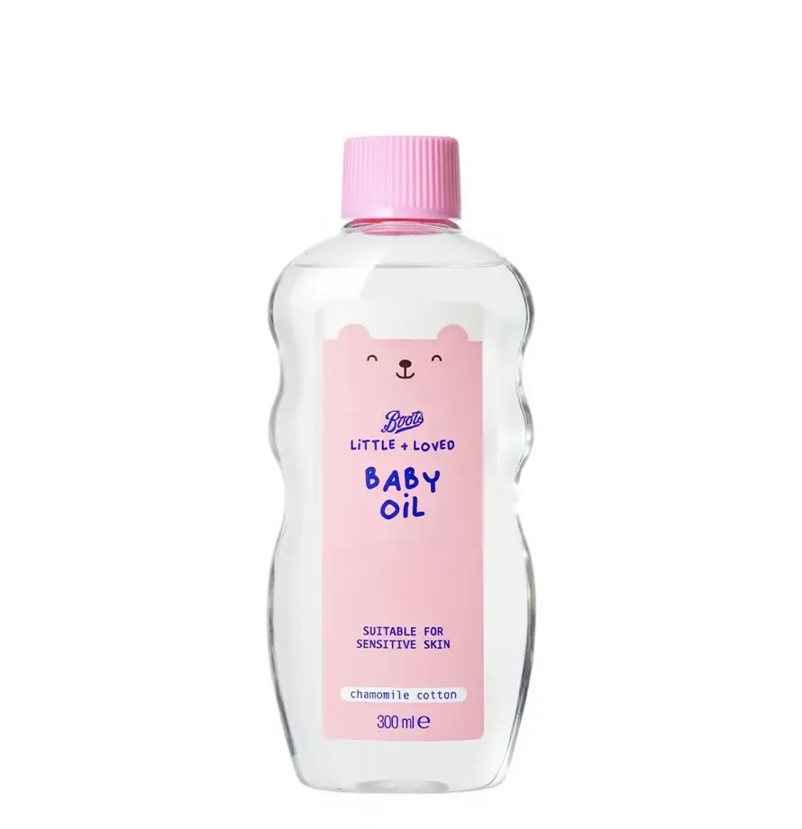 Boots Little + Loved Baby Oil