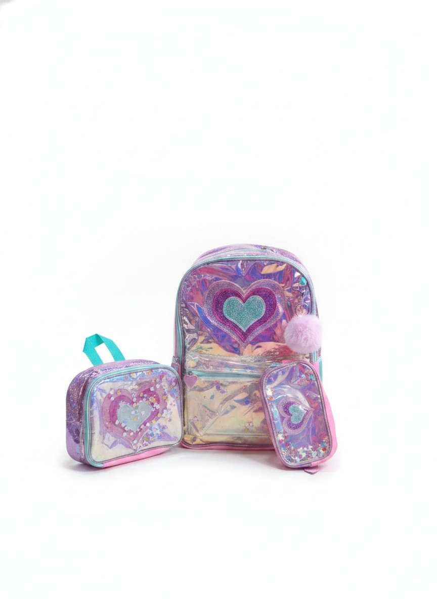 JasmineStar Wet Look (US) 3in1 Backpack (16inches)