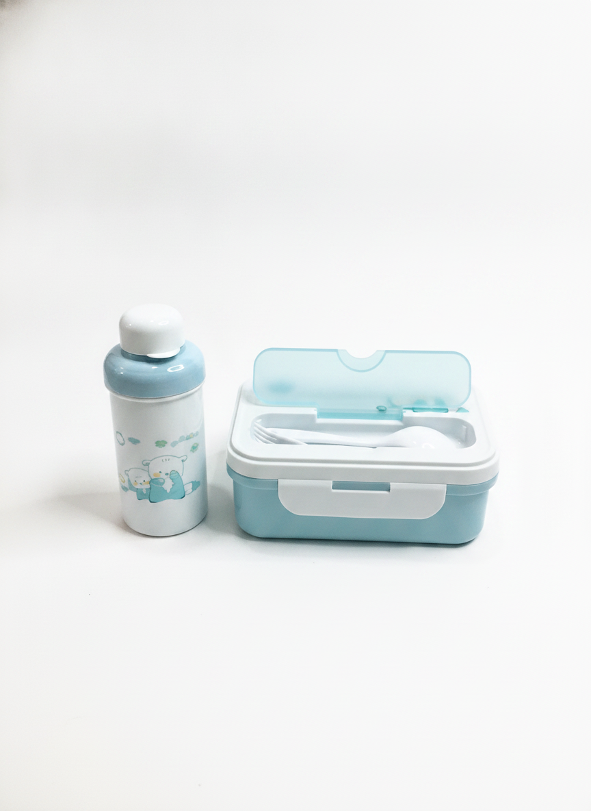 Hongzeyu Lunch Box (Lunch Plate With Water Bottle).