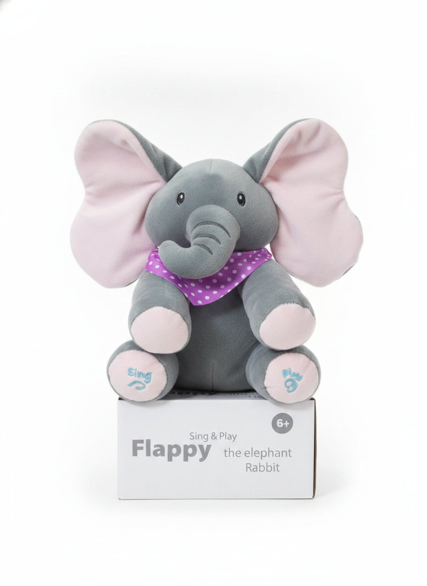 Sing and play flappy elephant teddy
