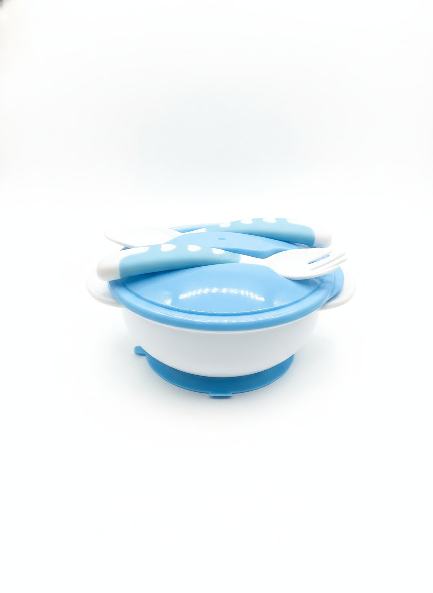 NUBY Baby Led Feeding Suction Bowl & Spoon