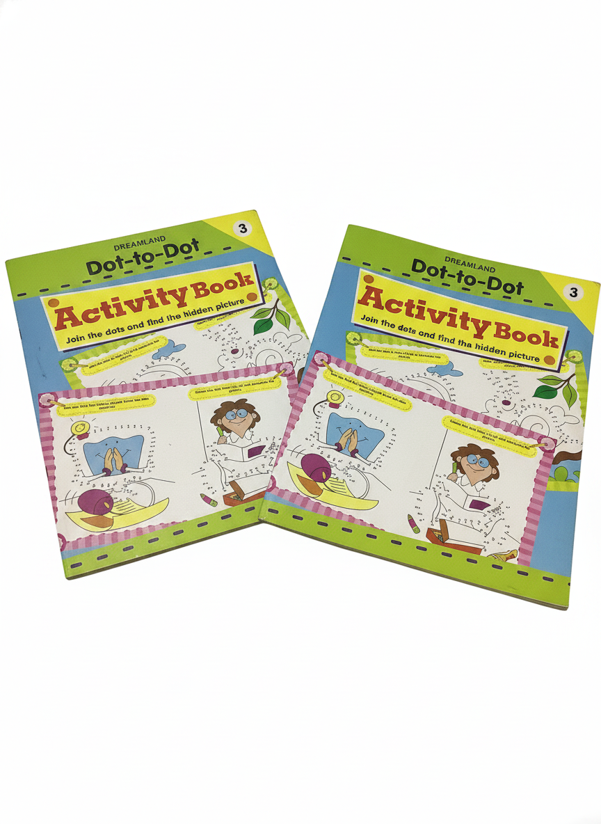 Dreamland dot-to-dot (Activity book 3)
