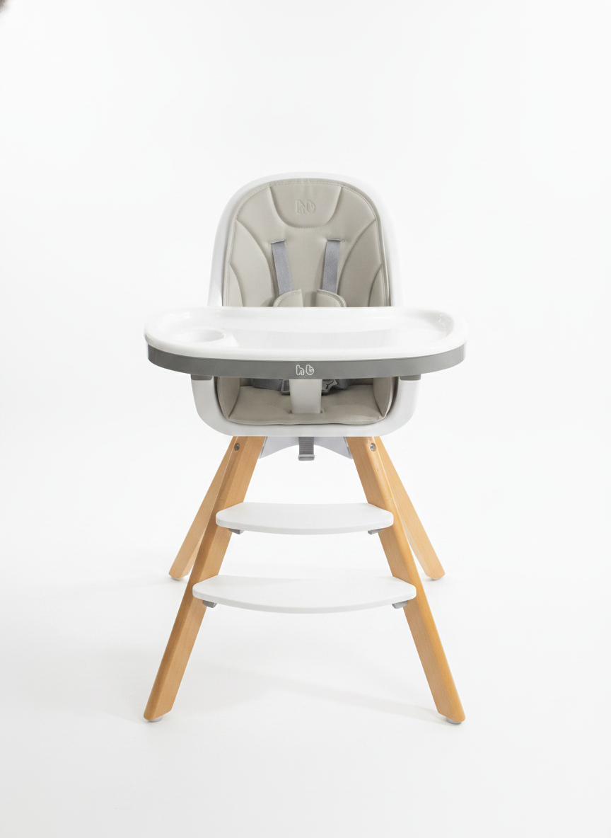 HT 3in1 Wooden High Chair