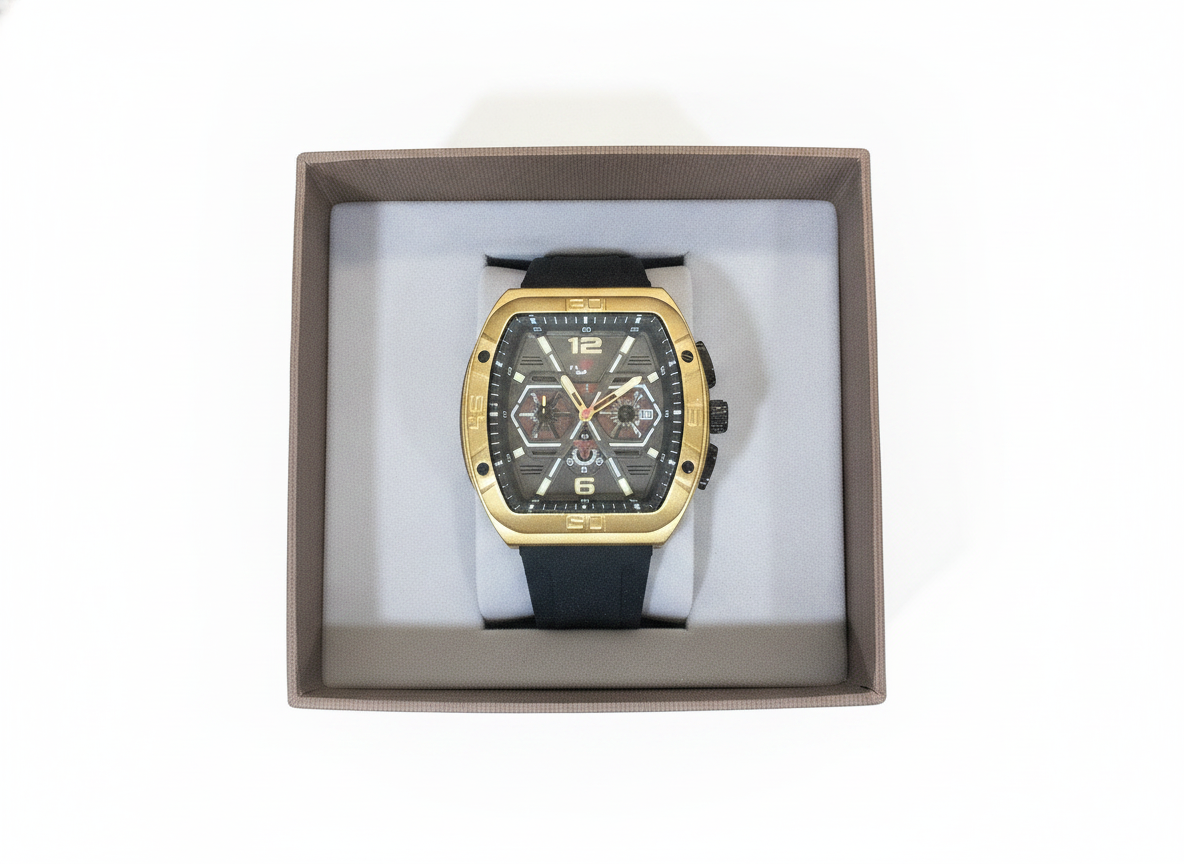 Panzer Wrist Watch With Plastic Strap