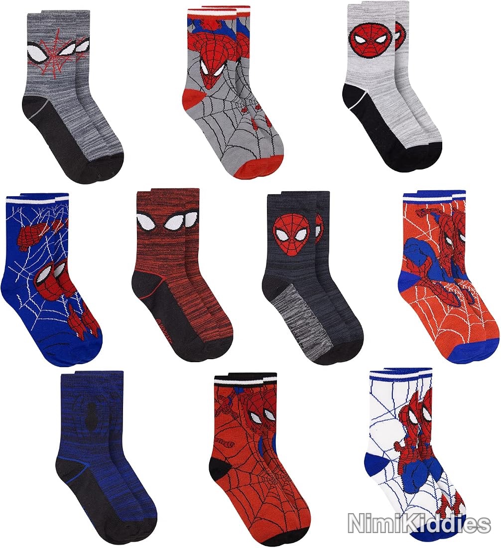 Spiderman Kids Socks