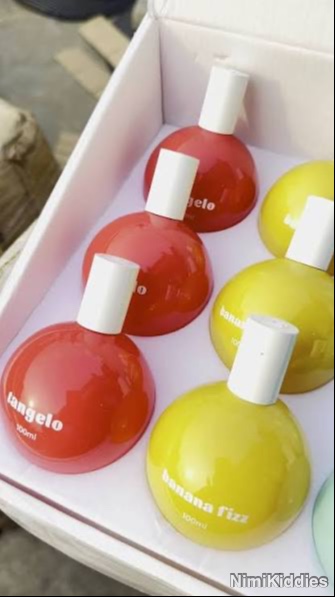 Dear Body Banana Fizz Perfume 100ml.
