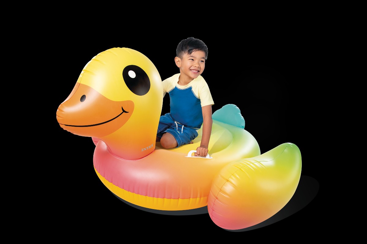Intex Baby Duck Ride On (1.60m×1.18m 63inches×46½inches)