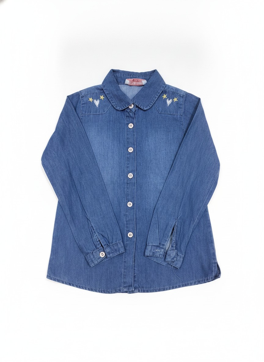 Mutlu Girl's Jean Jacket