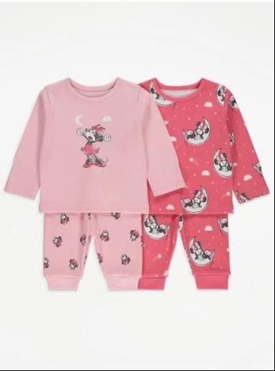 Disney Baby 2 pack Pyjamas long sleeved & legged