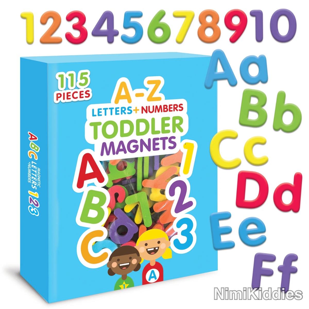 Letter & Number Magnetic Puzzle