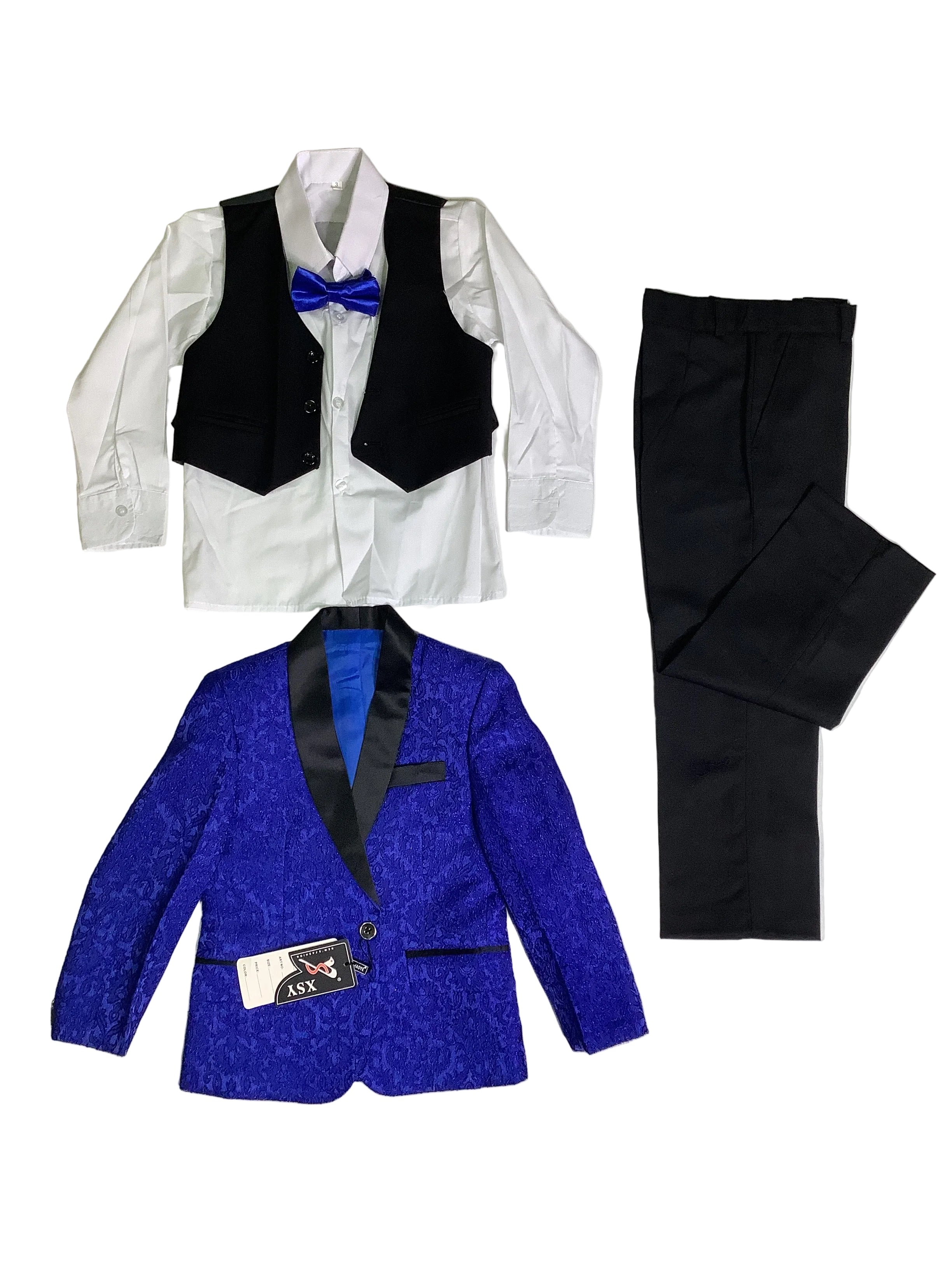 Xuanshaoye Lace Blue Boy's Suits.
