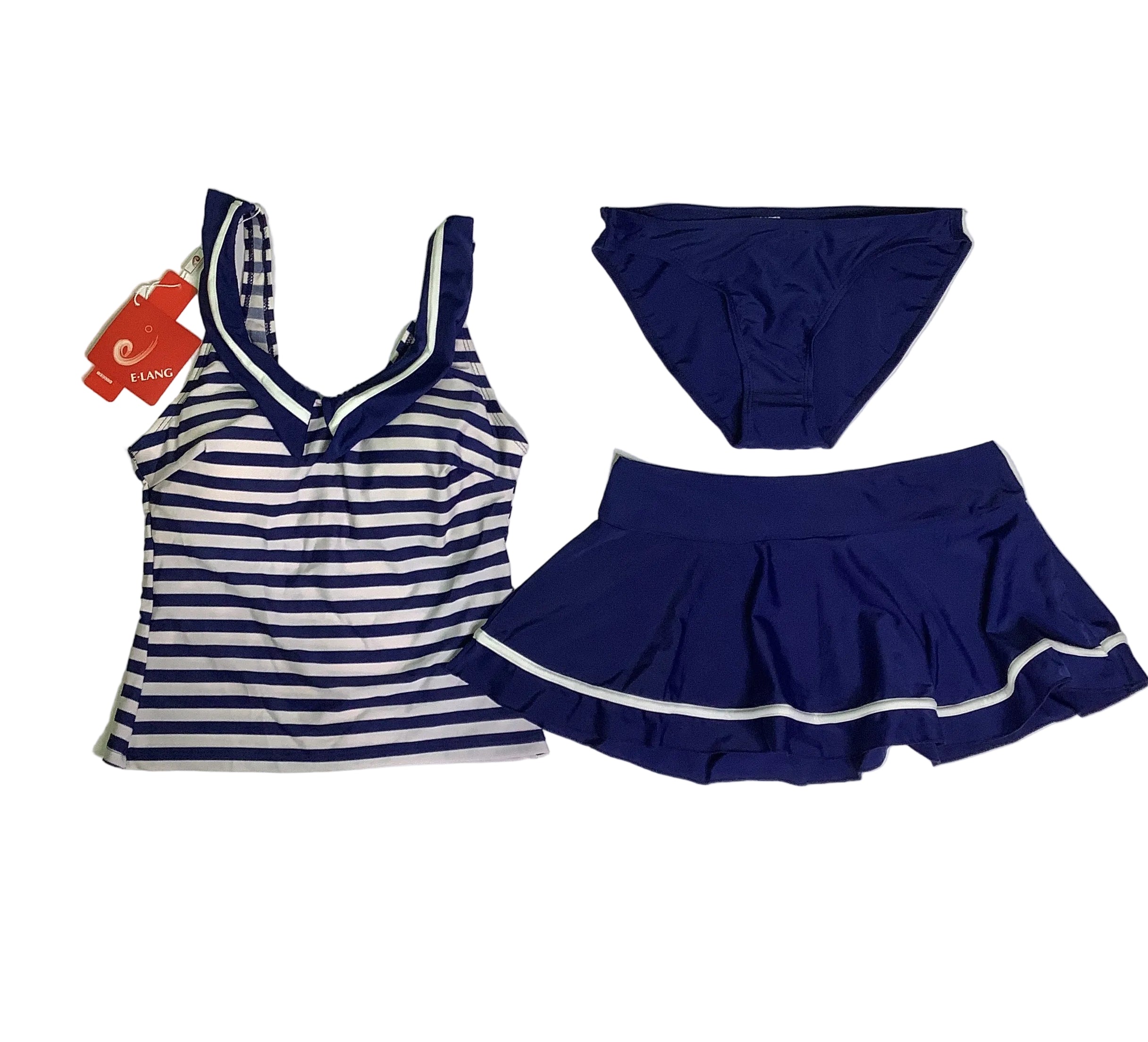 E.Lang 3 piece girls Swim Suits.