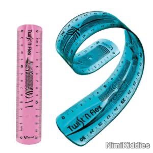 Maped 15cm Flexible Ruler (Twist 'n Flex).